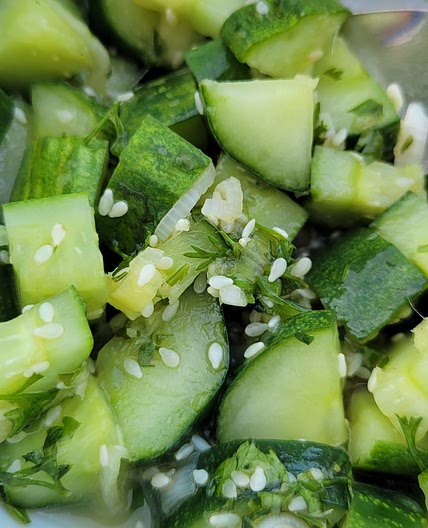 Asian Cucumber Salad