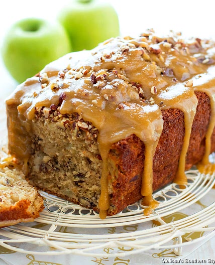 Praline Apple Bread