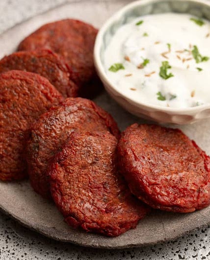 Aloo Beetroot Tikki