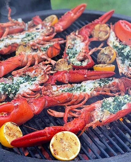 Southwestern Grilled Lobster