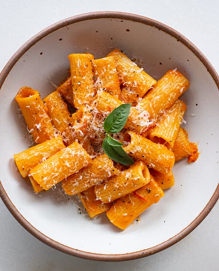 Tomato & Peach Pasta