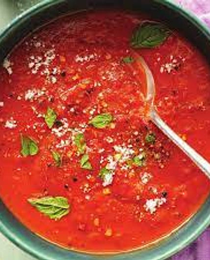 Kruidige tomatensoep