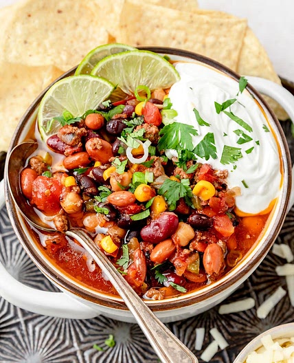 Easy Slow Cooker Chili