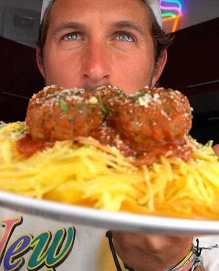 Spaghetti Squash & Meatballs