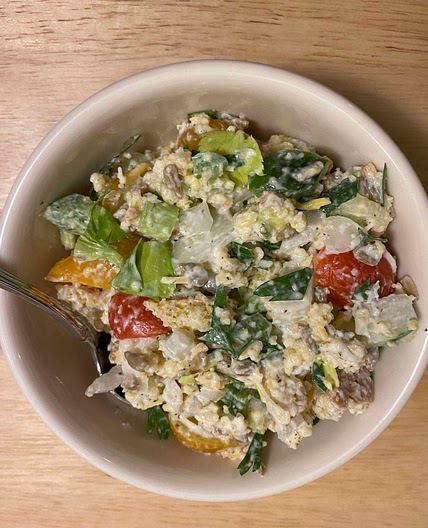 Summer Cornbread Salad