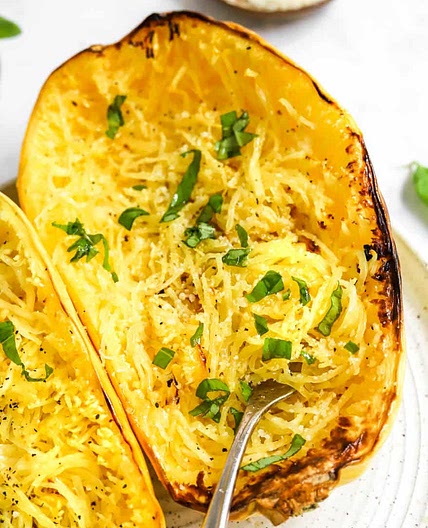 Air Fryer Spaghetti Squash - Easy and Healthy