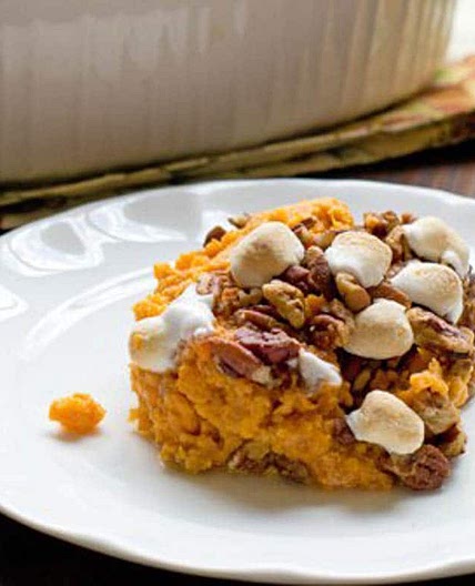 Skinny Sweet Potato Casserole