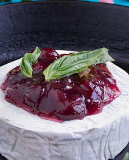 Cranberry-Basil Baked Brie