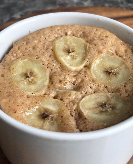 197cal banana bread mug cake🍌
