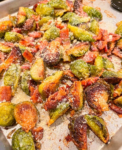 Bacon Brusselsprouts 