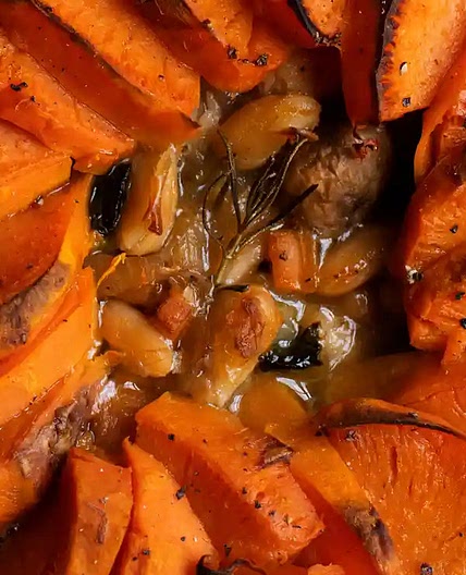 Cannellini bean and sweet potato pie
