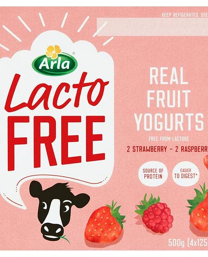 Lacto free yoghurt