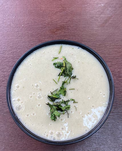 Potato mushroom puree
