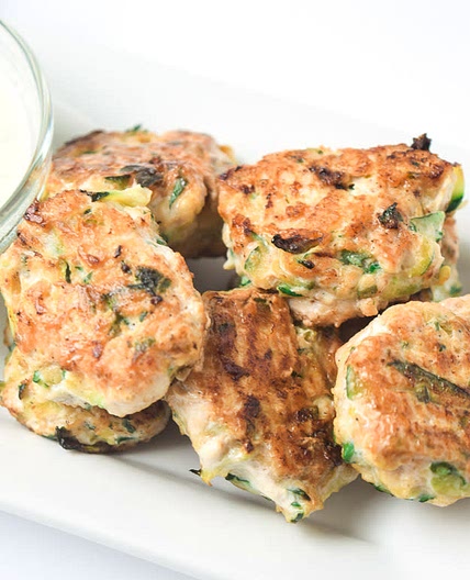 Chicken and Zucchini Poppers