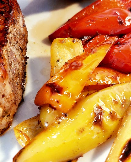 Grilled pepper