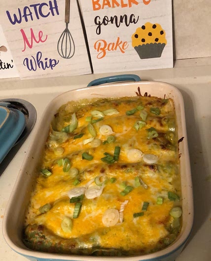 Cheesy Chickens Enchiladas 