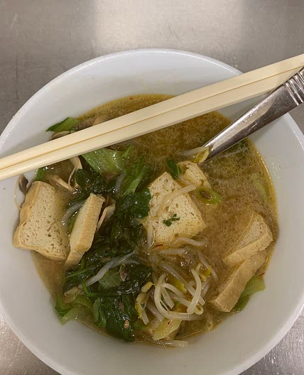 Mushroom miso soup