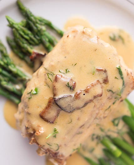 Mahi-Mahi with White Wine Butter Sauce {Keto, Low-Carb}