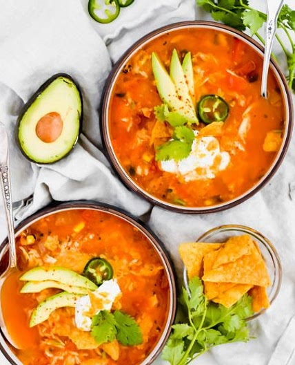Fiesta Chicken Soup