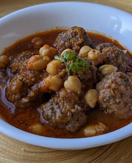 Algerian Garlic Meatballs- Mtewem مثوم