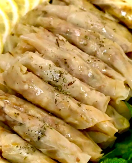 Malfouf Mehshi or Stuffed Cabbage Rolls