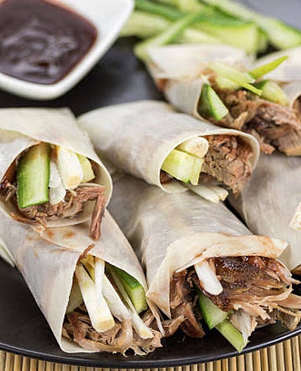 Shredded Jackfruit (duck) pancakes