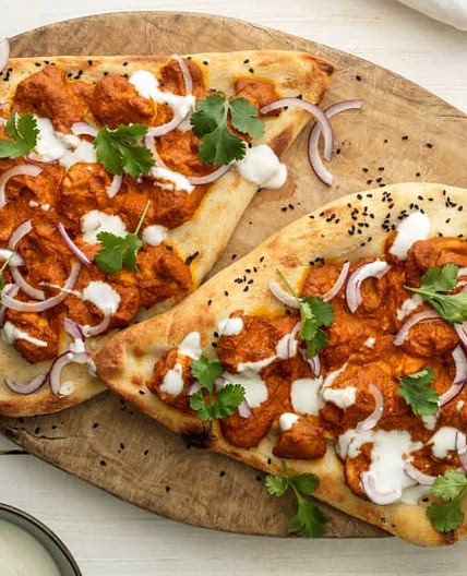 Chicken Tikka Flatbreads