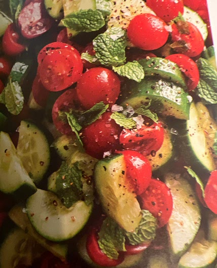 Cucumber, Mint and Tomato Salad