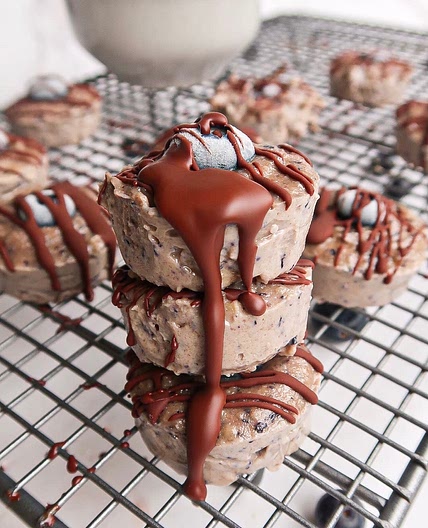 Blueberry Cream Bites
