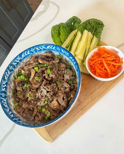 Lemongrass Steak Lettuce Wraps — Angiela Eats 