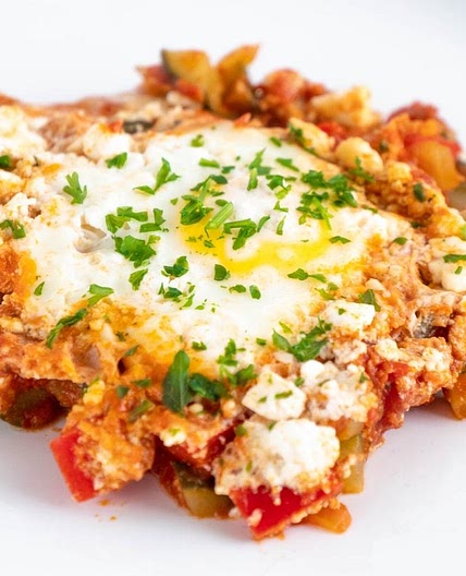 Pikant-leckere Low Carb Shakshuka