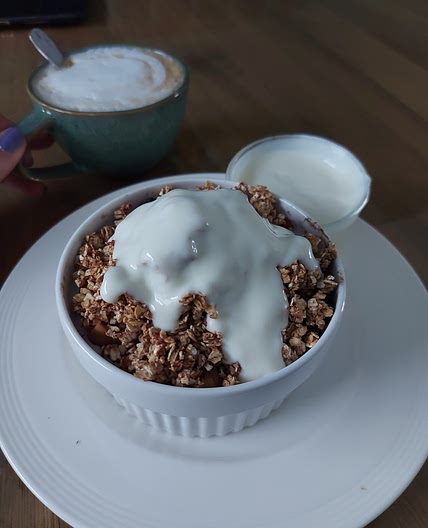 509 - Apple crumble + ijskoffie - 28P 64C 13F