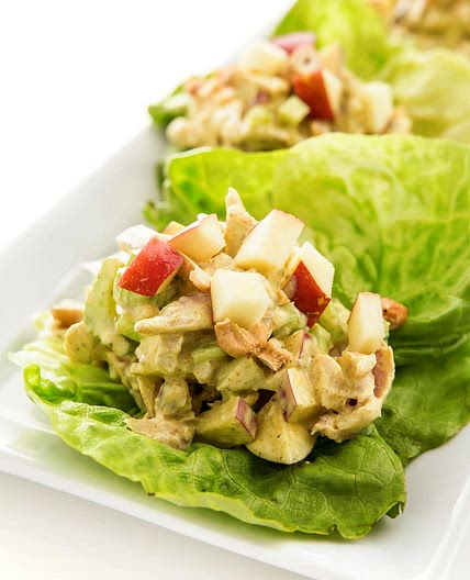 Curried Chicken Salad with Apples