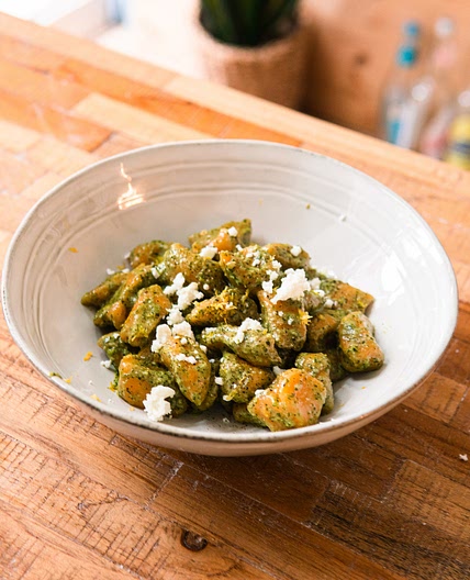 $1 Herby Sweet Potato Gnocchi