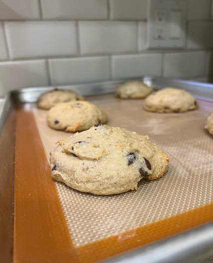 Chocolate Chip Banana Nut Cookies