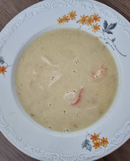 Courgette soup