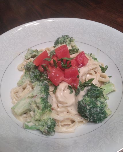 Plant Based Alfredo Pasta