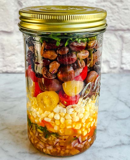 Easy Pinto Bean Salad with Corn