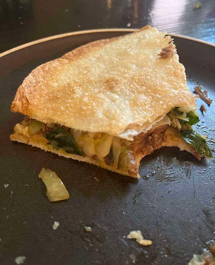 Barbacoa Quesadilla