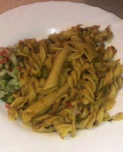 Asian tuna pasta