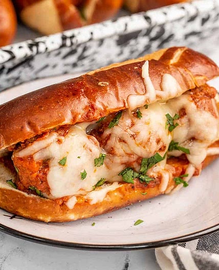 Slow Cooker Meatball Subs