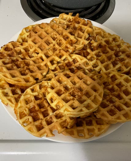 Chaffles with Almond Flour