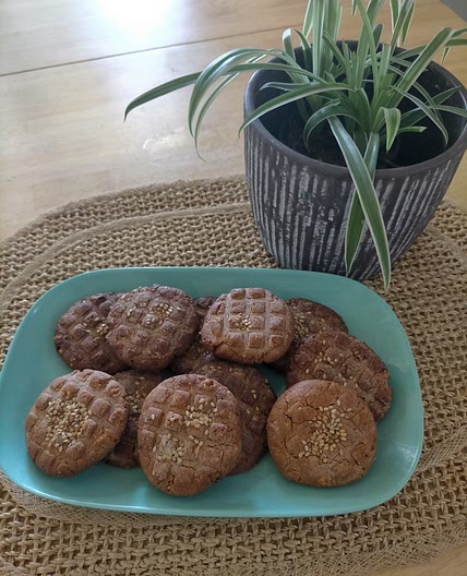 Galletas de mantequilla de cacahuete Keto, Low Carb