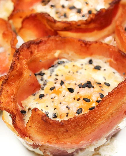 Everything Bacon Egg Cups