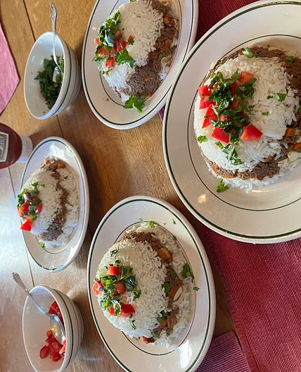 Arroz Tapado (Rice-On-Top)