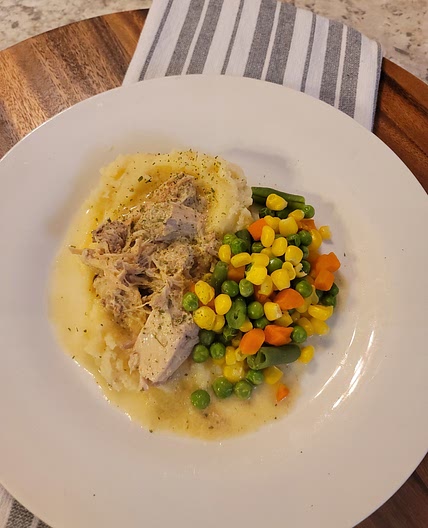 Smothered Crockpot Pork Chops