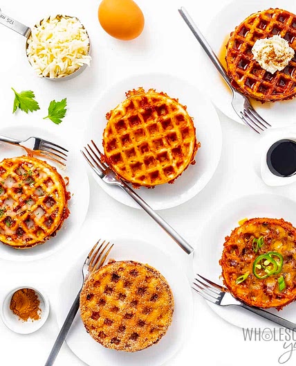 Chaffle Recipe (5 Flavors, Not Eggy!)