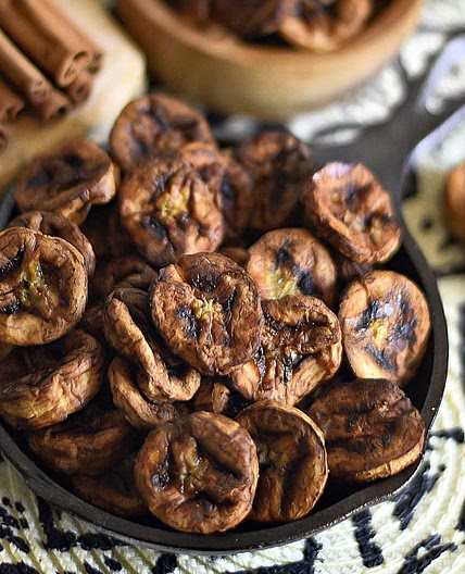Air Fryer Bananas with Cinnamon