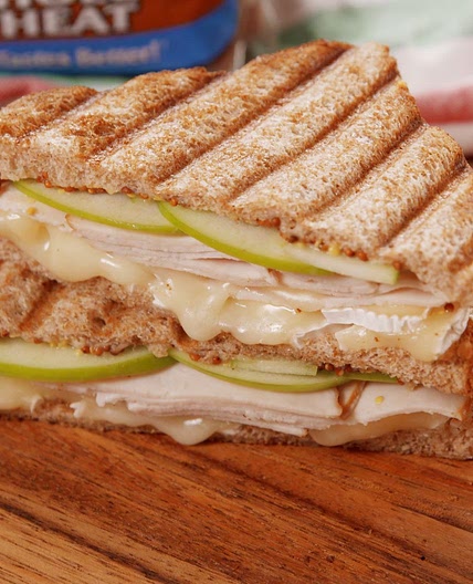 Turkey, Apple, Brie & Dijon Panini