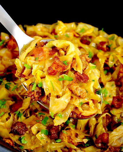 Slow Cooker Cabbage